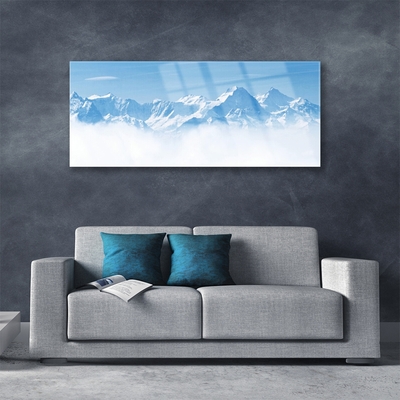 Print op plexiglas Mist mountain landscape