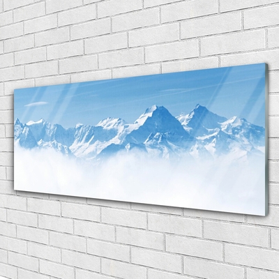 Print op plexiglas Mist mountain landscape