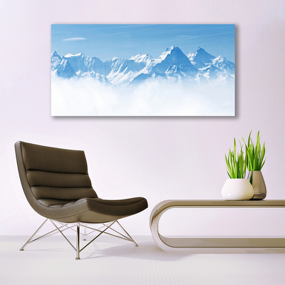 Print op plexiglas Mist mountain landscape