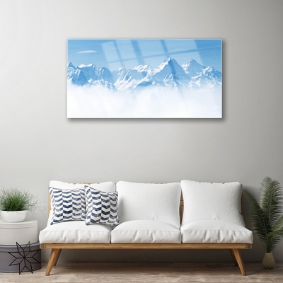 Print op plexiglas Mist mountain landscape