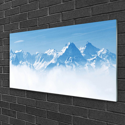 Print op plexiglas Mist mountain landscape