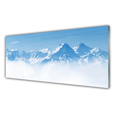 Print op plexiglas Mist mountain landscape