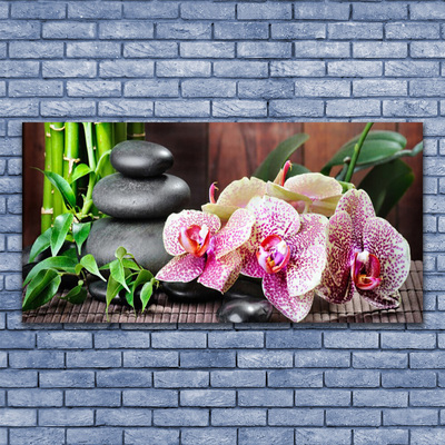 Print op plexiglas Bamboo orchid spa