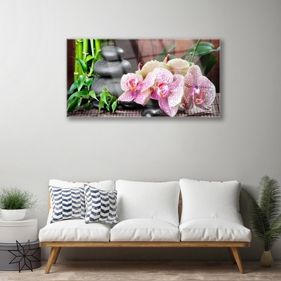 Print op plexiglas Bamboo orchid spa