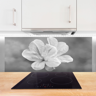 Spatscherm keuken Bloemen plant