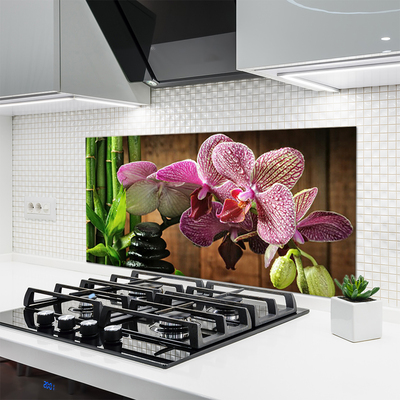 Keuken achterwand Bamboe plant bloemen