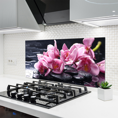 Keuken achterwand Orchideebloemplant