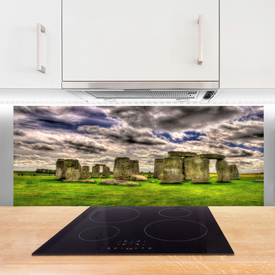 Keuken achterwand Stonehenge landschap