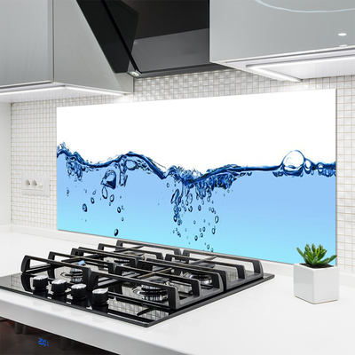 Keuken achterwand glas met print Waterkunst