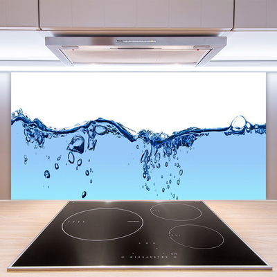 Keuken achterwand glas met print Waterkunst