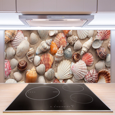 Spatscherm keuken glas Crusty sand art