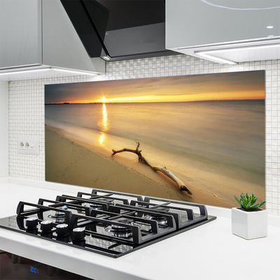 Spatscherm keuken glas Ocean beach landscape