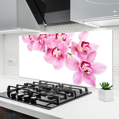 Spatscherm keuken glas Bloemen plant wildlife