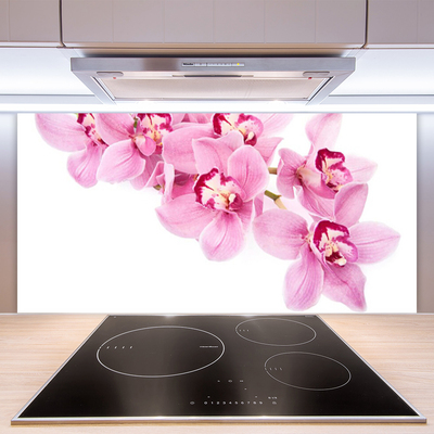 Spatscherm keuken glas Bloemen plant wildlife