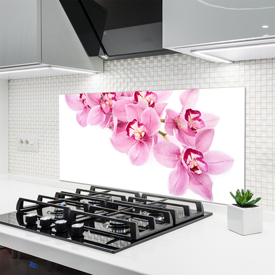 Spatscherm keuken glas Bloemen plant wildlife