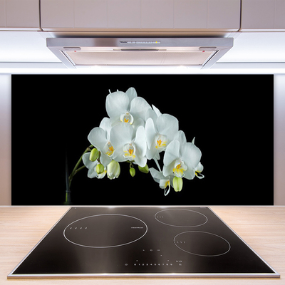 Spatscherm keuken glas Bloemen plantaardige aard