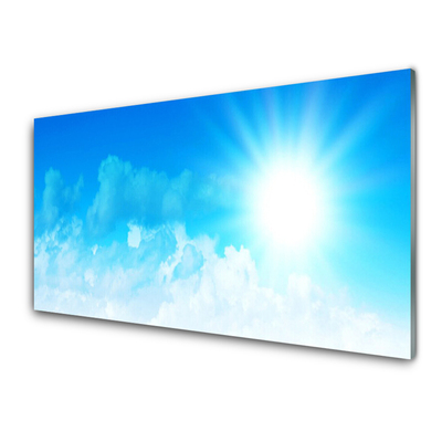 Moderne keuken achterwand Sun sky landschap