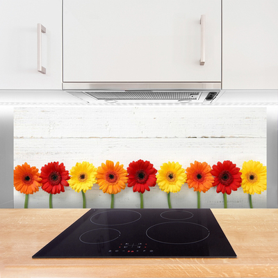 Moderne keuken achterwand Bloemen plantaardige aard