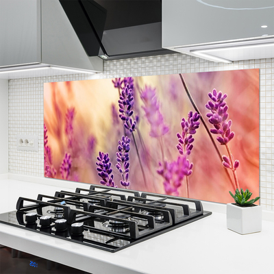 Moderne keuken achterwand Bloemen plantaardige aard