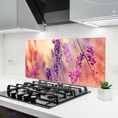 Moderne keuken achterwand Bloemen plantaardige aard