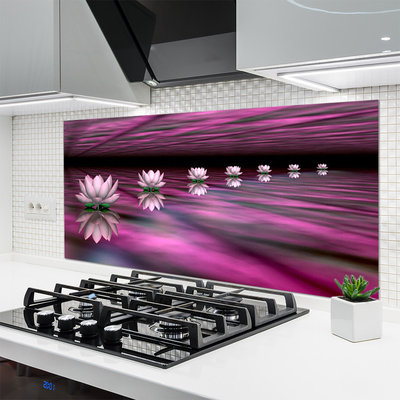 Moderne keuken achterwand Bloemen plantaardige aard