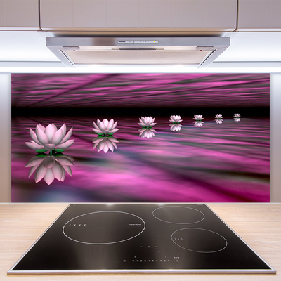 Moderne keuken achterwand Bloemen plantaardige aard