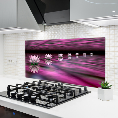 Moderne keuken achterwand Bloemen plantaardige aard