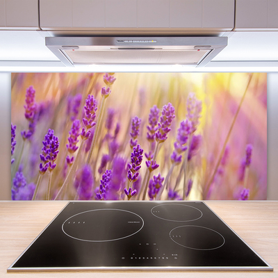 Moderne keuken achterwand Bloemen plantaardige aard