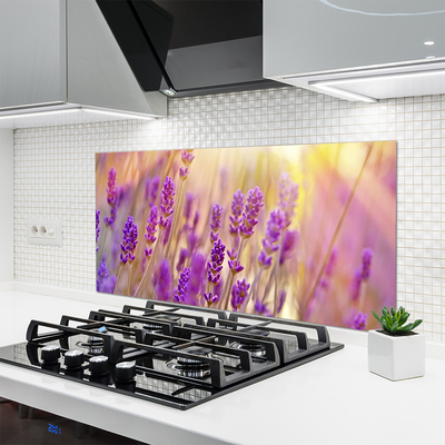 Moderne keuken achterwand Bloemen plantaardige aard