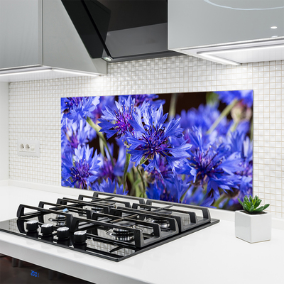 Moderne keuken achterwand Bloemen plantaardige aard