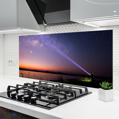 Moderne keuken achterwand Sterren nacht milky way