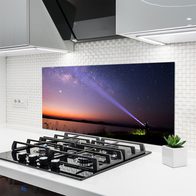 Moderne keuken achterwand Sterren nacht milky way