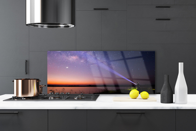 Moderne keuken achterwand Sterren nacht milky way