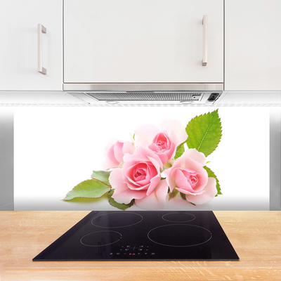 Moderne keuken achterwand Rozen bloemen plant aard