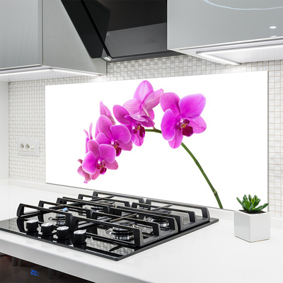 Moderne keuken achterwand Orchidee orchidee bloem