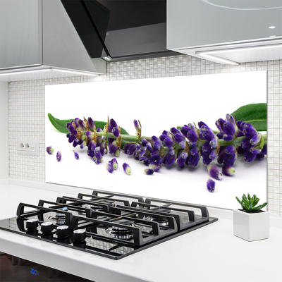 Moderne keuken achterwand Lavendel stilleven