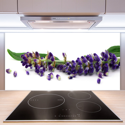 Moderne keuken achterwand Lavendel stilleven