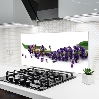 Moderne keuken achterwand Lavendel stilleven