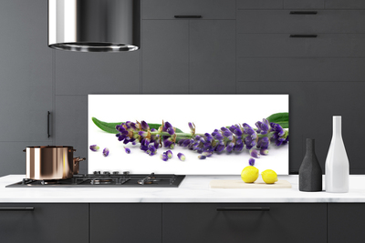 Moderne keuken achterwand Lavendel stilleven