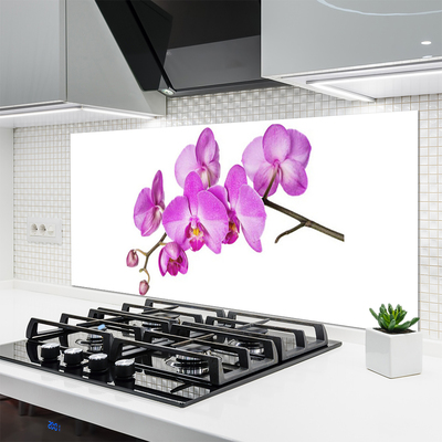 Moderne keuken achterwand Orchidee orchideeën bloemen