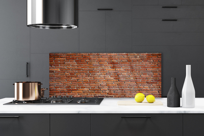 Moderne keuken achterwand Bakstenen muur bakstenen muur
