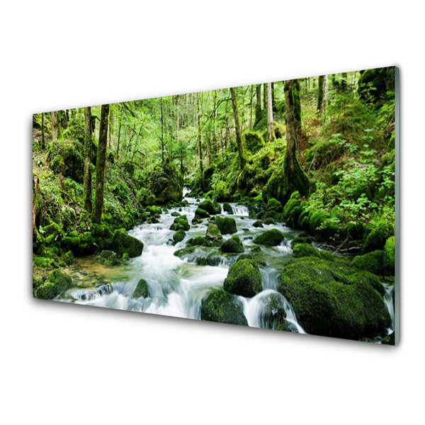 Moderne keuken achterwand Las stream waterfalls river