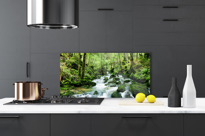 Moderne keuken achterwand Las stream waterfalls river