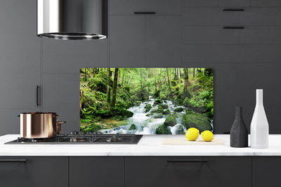 Moderne keuken achterwand Las stream waterfalls river