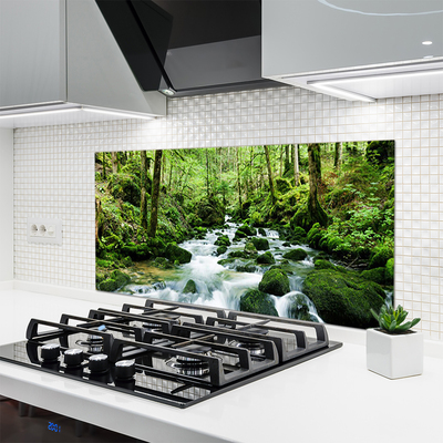 Moderne keuken achterwand Las stream waterfalls river