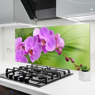 Moderne keuken achterwand Orchidee orchideeën bloemen