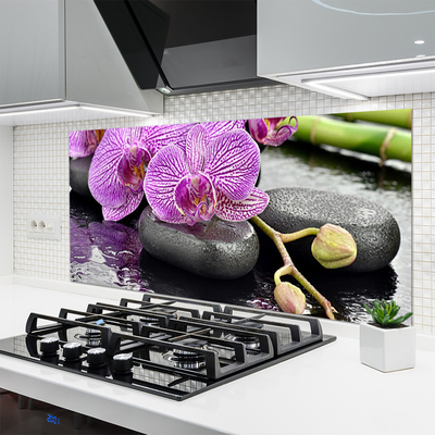 Moderne keuken achterwand Orchid zen orchid spa