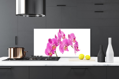 Moderne keuken achterwand Orchidee bloemen natuur