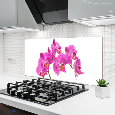 Moderne keuken achterwand Orchidee bloemen natuur