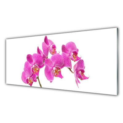 Moderne keuken achterwand Orchidee bloemen natuur